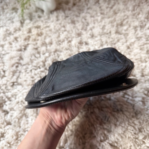 Wilsons Leather authentic vintage 90s NASCAR Dale Earnhardt Black Chase Cap adju - Picture 3 of 7